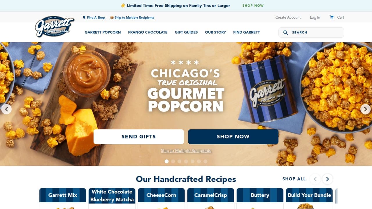 Garrett Popcorn Shops