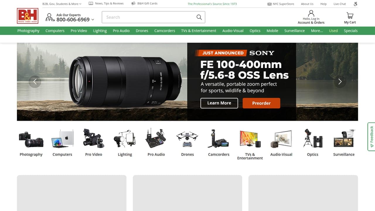 B&H Photo