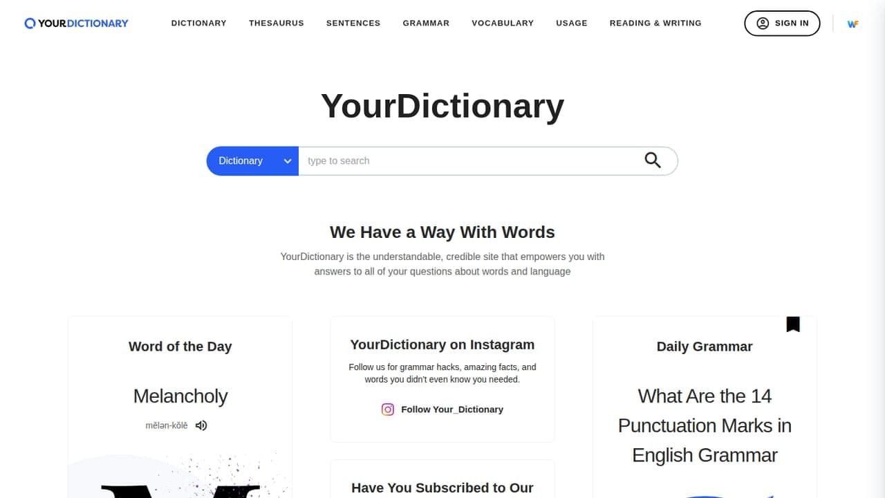 YourDictionary