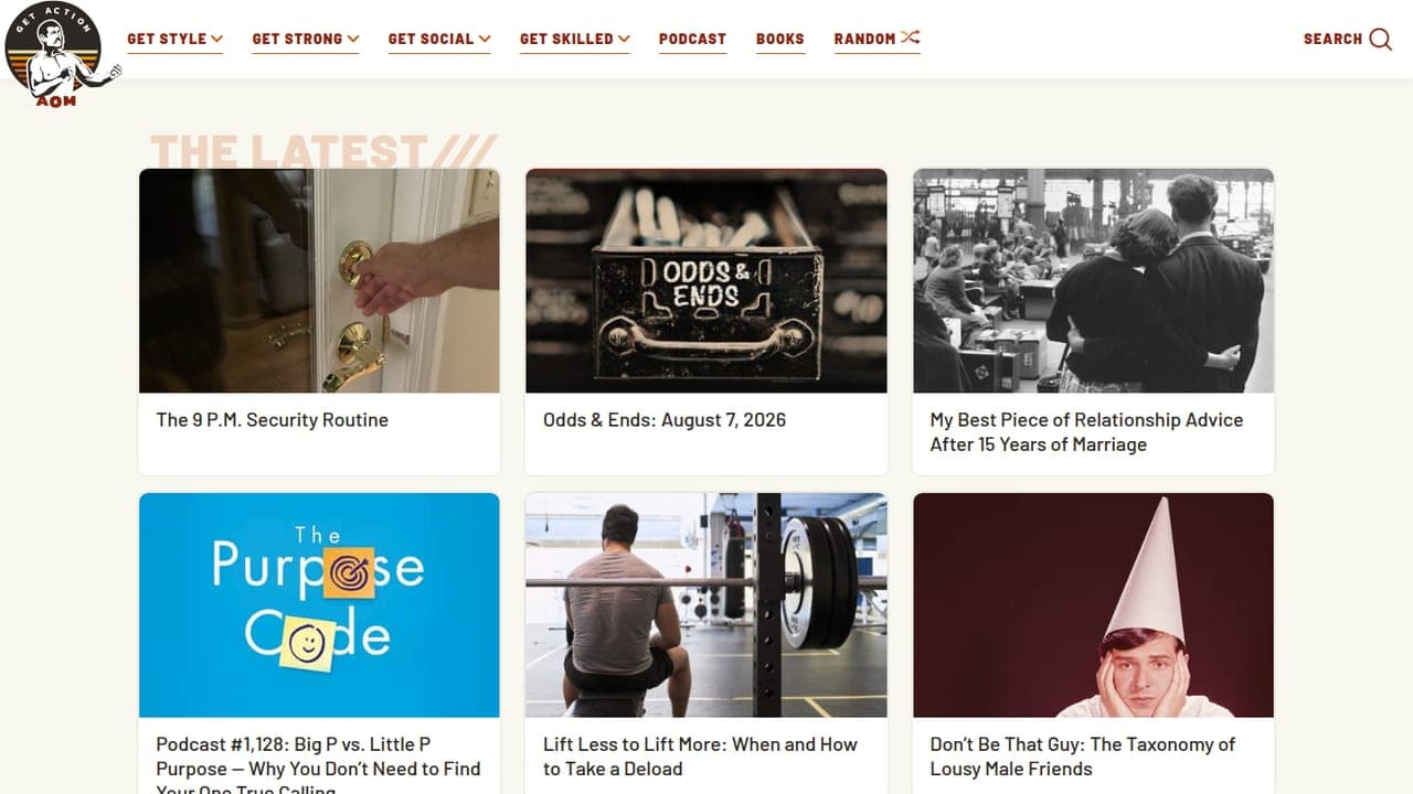 The Art of Manliness