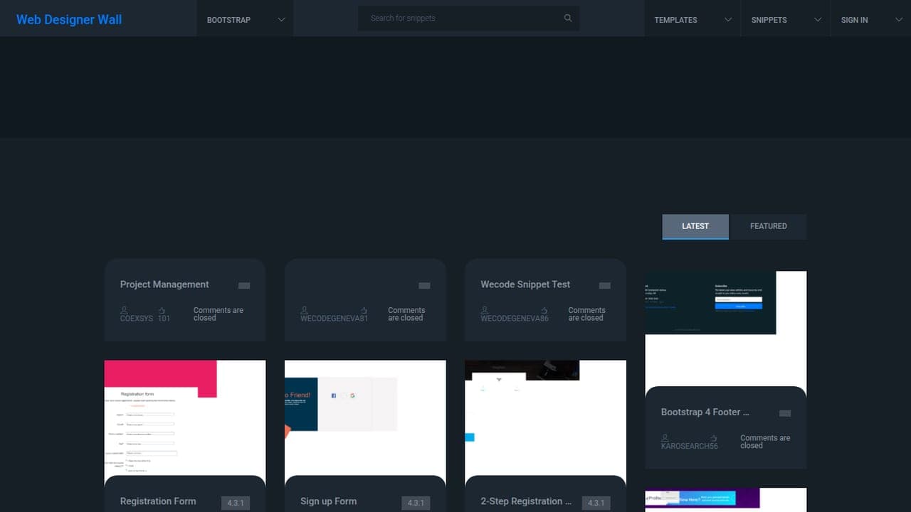 Web Designer Wall