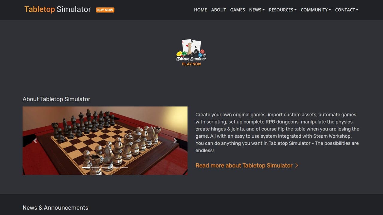 Tabletop Simulator