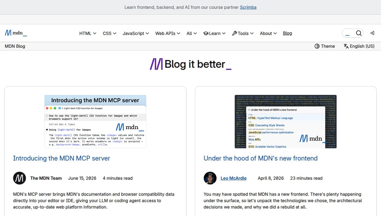MDN Blog